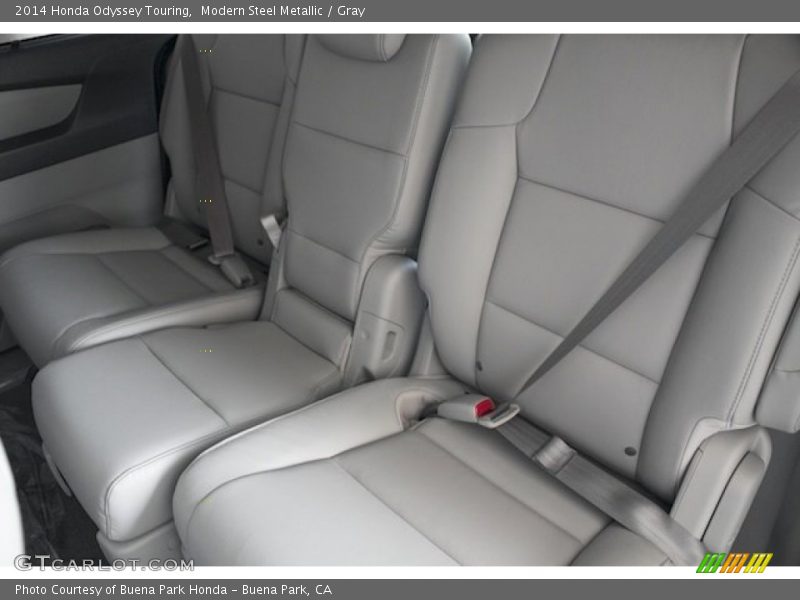 Modern Steel Metallic / Gray 2014 Honda Odyssey Touring