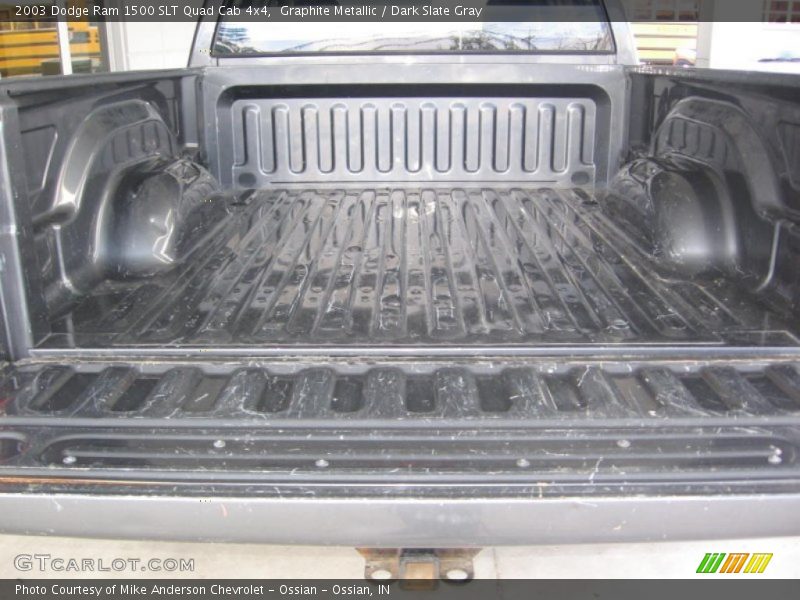Graphite Metallic / Dark Slate Gray 2003 Dodge Ram 1500 SLT Quad Cab 4x4