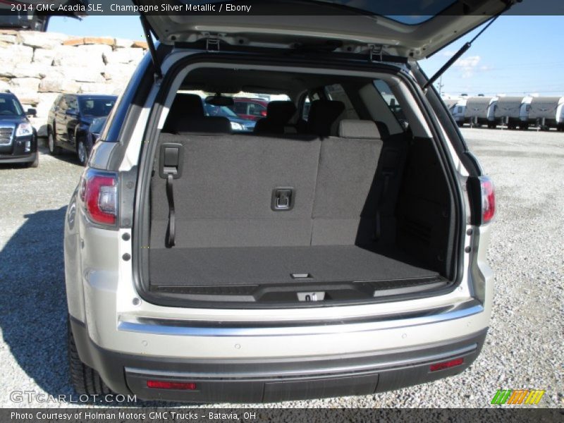 Champagne Silver Metallic / Ebony 2014 GMC Acadia SLE
