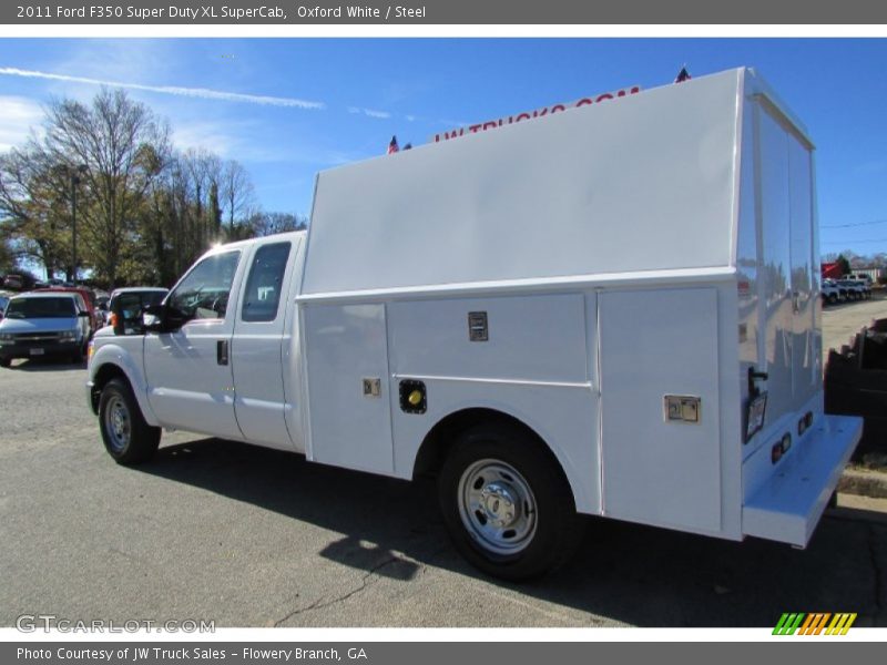 Oxford White / Steel 2011 Ford F350 Super Duty XL SuperCab