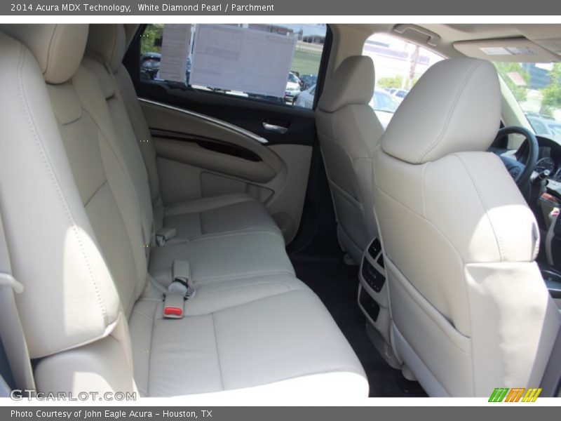 White Diamond Pearl / Parchment 2014 Acura MDX Technology