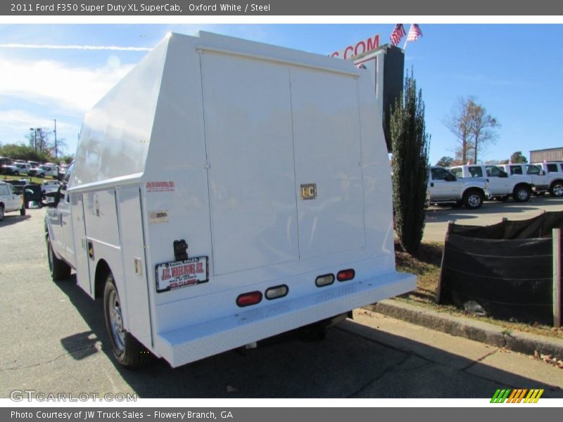 Oxford White / Steel 2011 Ford F350 Super Duty XL SuperCab