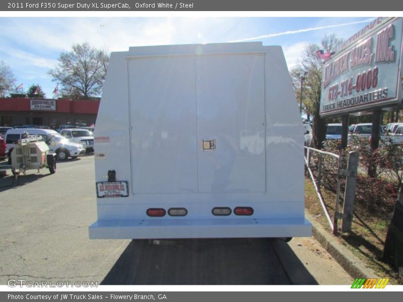 Oxford White / Steel 2011 Ford F350 Super Duty XL SuperCab