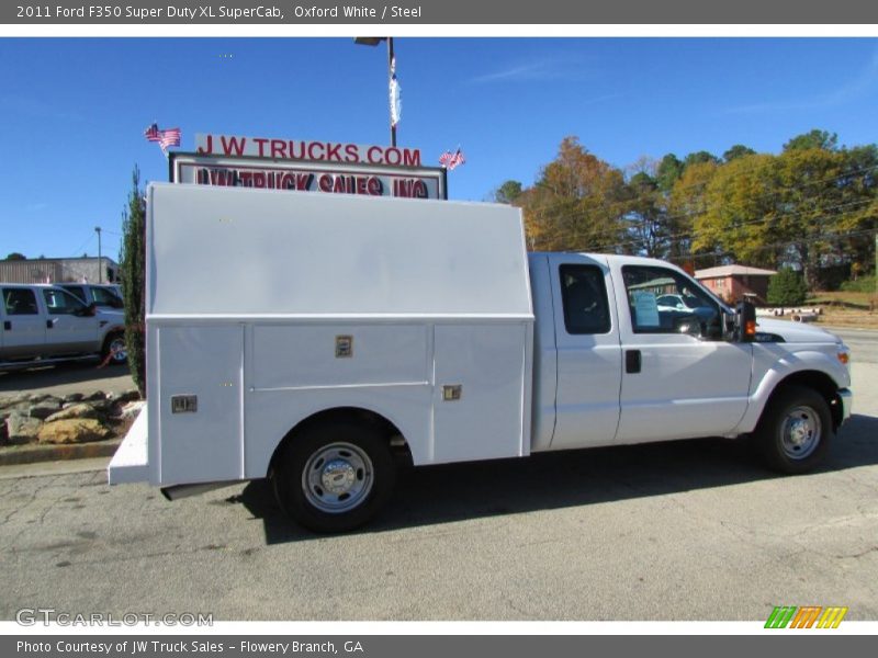 Oxford White / Steel 2011 Ford F350 Super Duty XL SuperCab