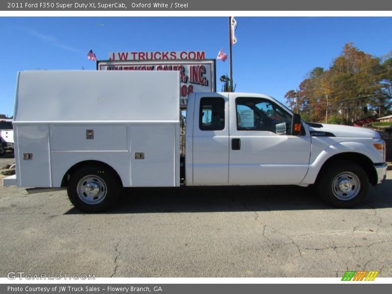 Oxford White / Steel 2011 Ford F350 Super Duty XL SuperCab