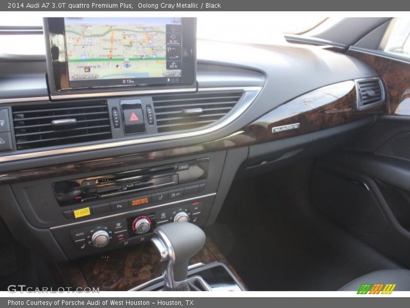 Oolong Gray Metallic / Black 2014 Audi A7 3.0T quattro Premium Plus