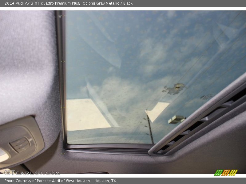 Oolong Gray Metallic / Black 2014 Audi A7 3.0T quattro Premium Plus
