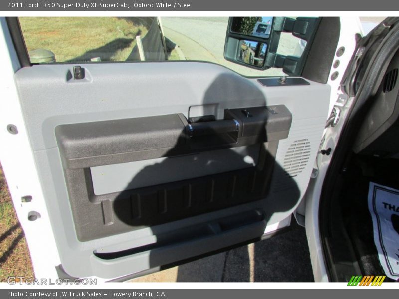 Oxford White / Steel 2011 Ford F350 Super Duty XL SuperCab