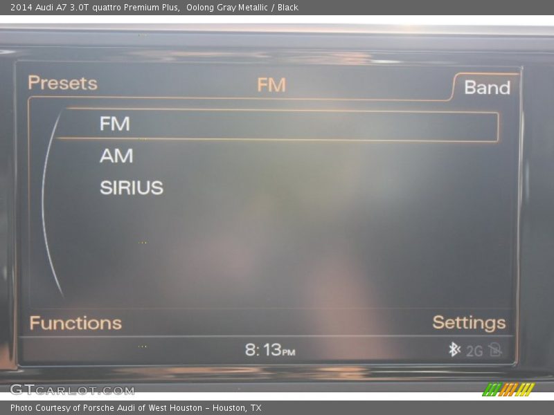 Oolong Gray Metallic / Black 2014 Audi A7 3.0T quattro Premium Plus
