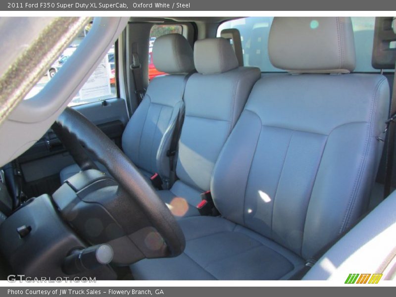 Oxford White / Steel 2011 Ford F350 Super Duty XL SuperCab