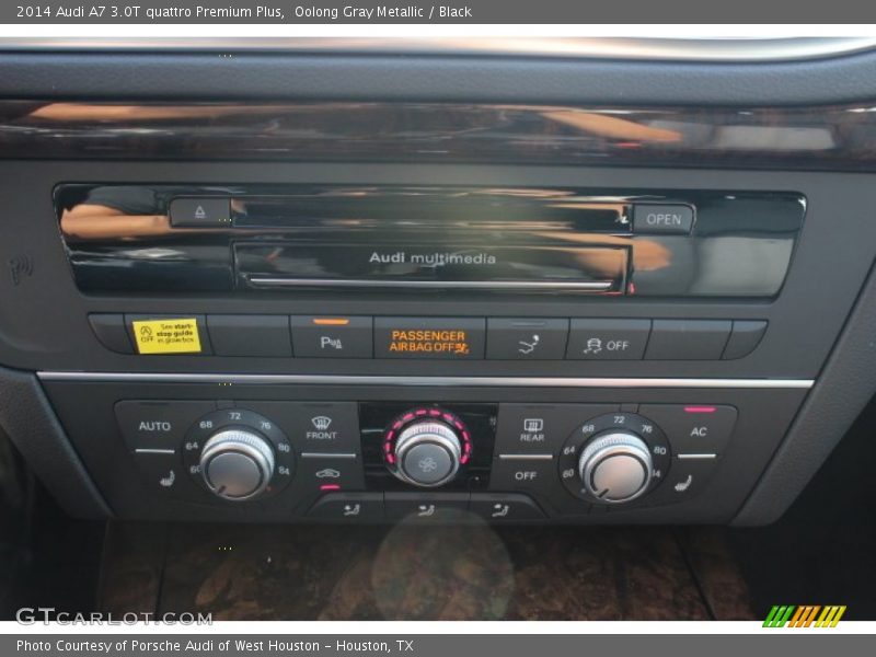 Oolong Gray Metallic / Black 2014 Audi A7 3.0T quattro Premium Plus