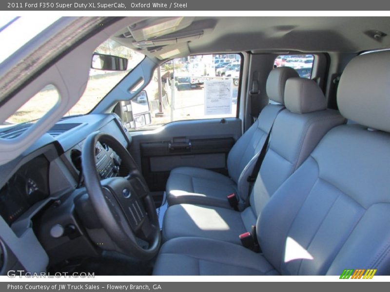 Oxford White / Steel 2011 Ford F350 Super Duty XL SuperCab