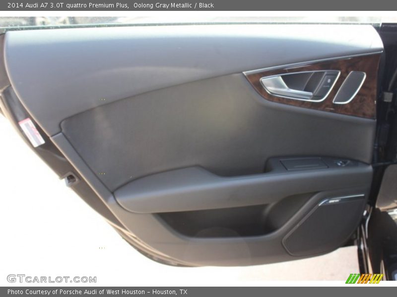 Oolong Gray Metallic / Black 2014 Audi A7 3.0T quattro Premium Plus