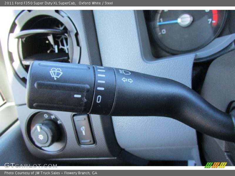 Oxford White / Steel 2011 Ford F350 Super Duty XL SuperCab