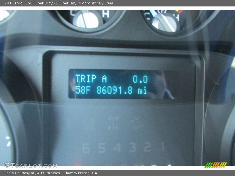 Oxford White / Steel 2011 Ford F350 Super Duty XL SuperCab