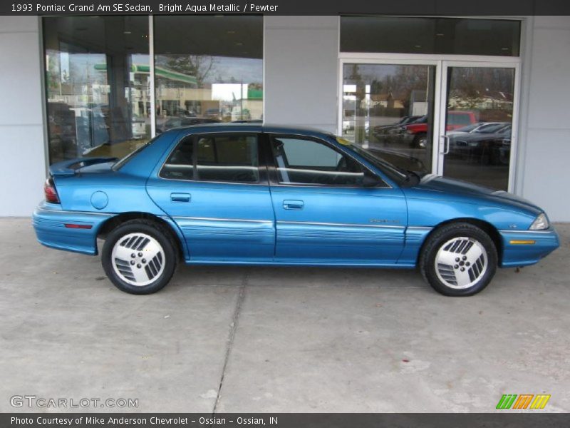  1993 Grand Am SE Sedan Bright Aqua Metallic
