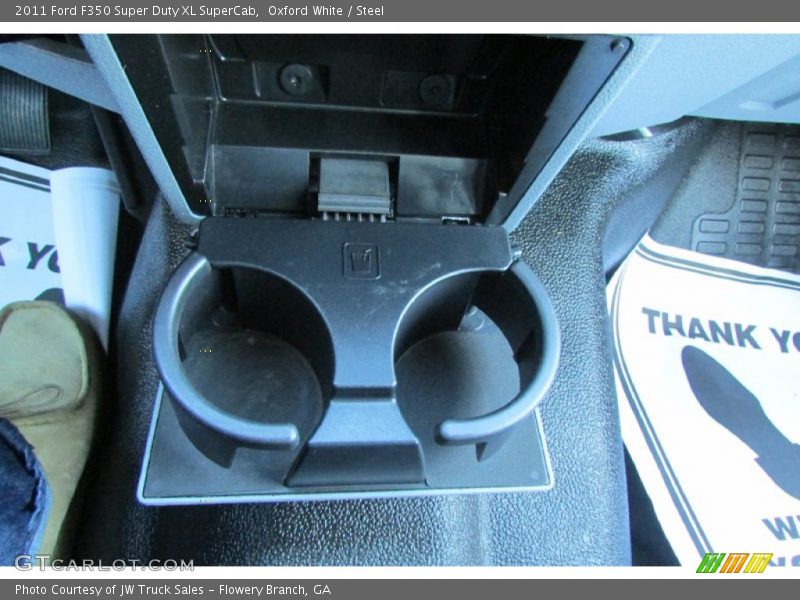 Oxford White / Steel 2011 Ford F350 Super Duty XL SuperCab