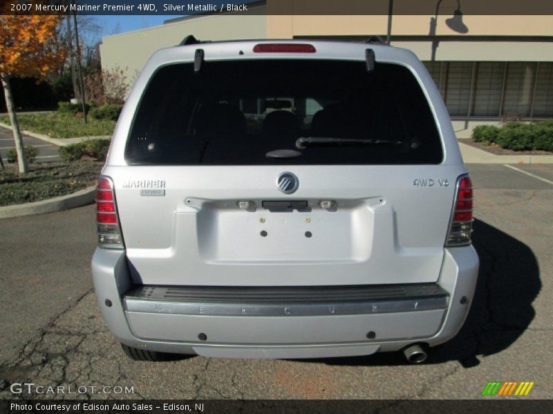 Silver Metallic / Black 2007 Mercury Mariner Premier 4WD