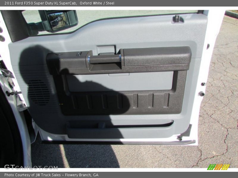Oxford White / Steel 2011 Ford F350 Super Duty XL SuperCab
