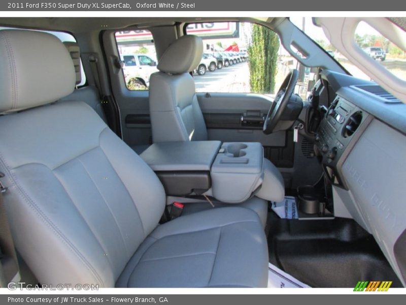 Oxford White / Steel 2011 Ford F350 Super Duty XL SuperCab