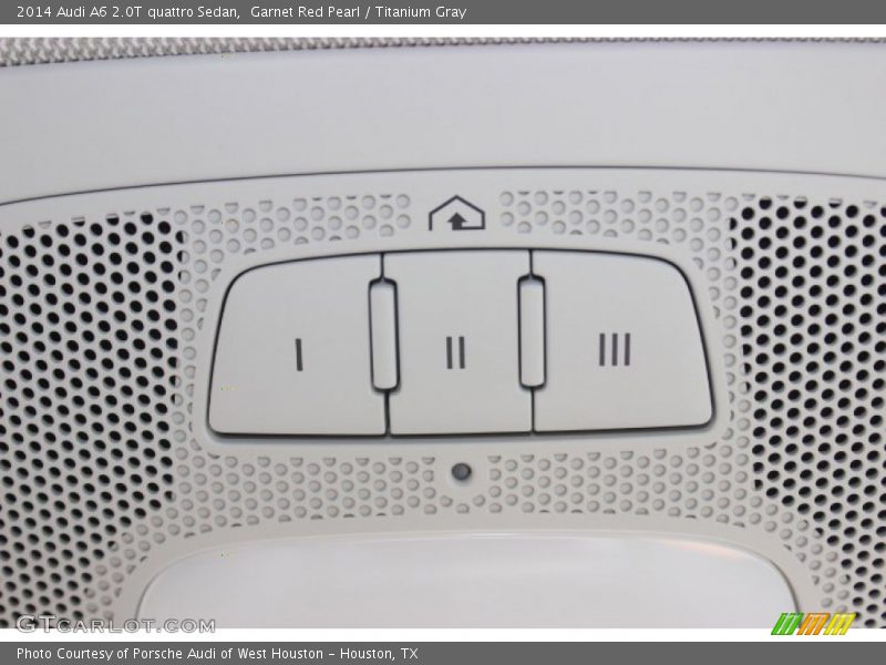 Garnet Red Pearl / Titanium Gray 2014 Audi A6 2.0T quattro Sedan