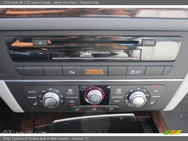 Controls of 2014 A6 2.0T quattro Sedan