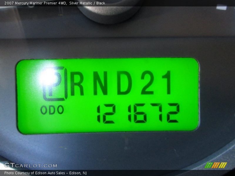 Silver Metallic / Black 2007 Mercury Mariner Premier 4WD
