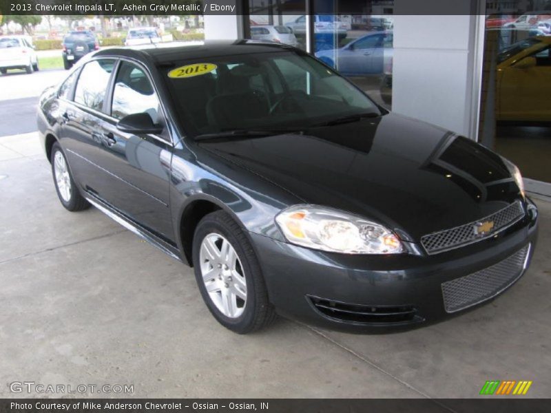 Ashen Gray Metallic / Ebony 2013 Chevrolet Impala LT