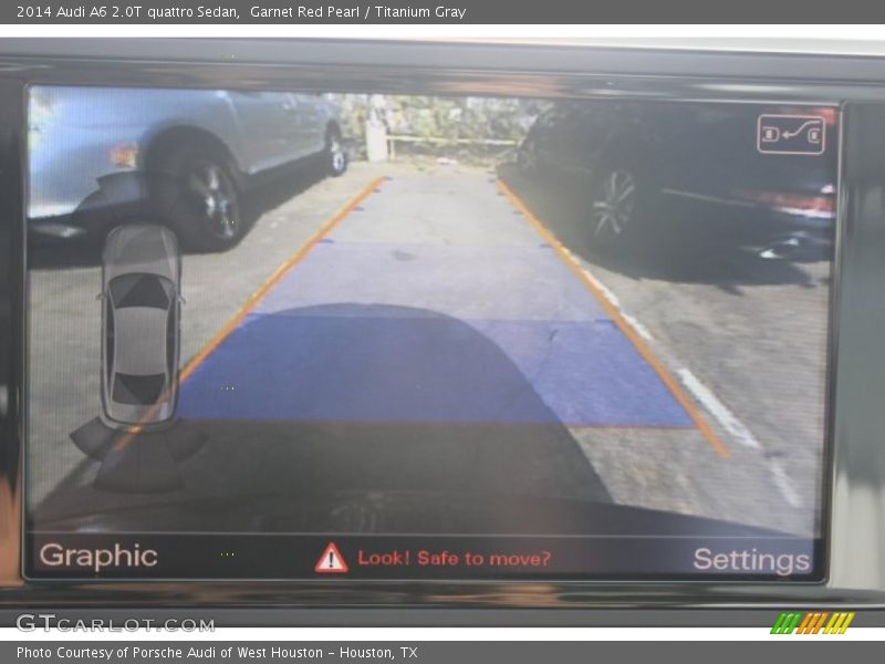 Garnet Red Pearl / Titanium Gray 2014 Audi A6 2.0T quattro Sedan
