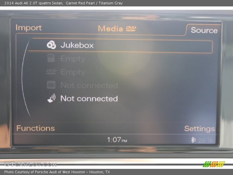 Garnet Red Pearl / Titanium Gray 2014 Audi A6 2.0T quattro Sedan
