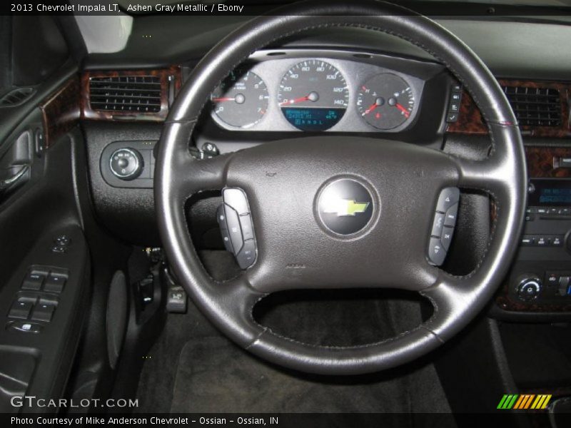 Ashen Gray Metallic / Ebony 2013 Chevrolet Impala LT