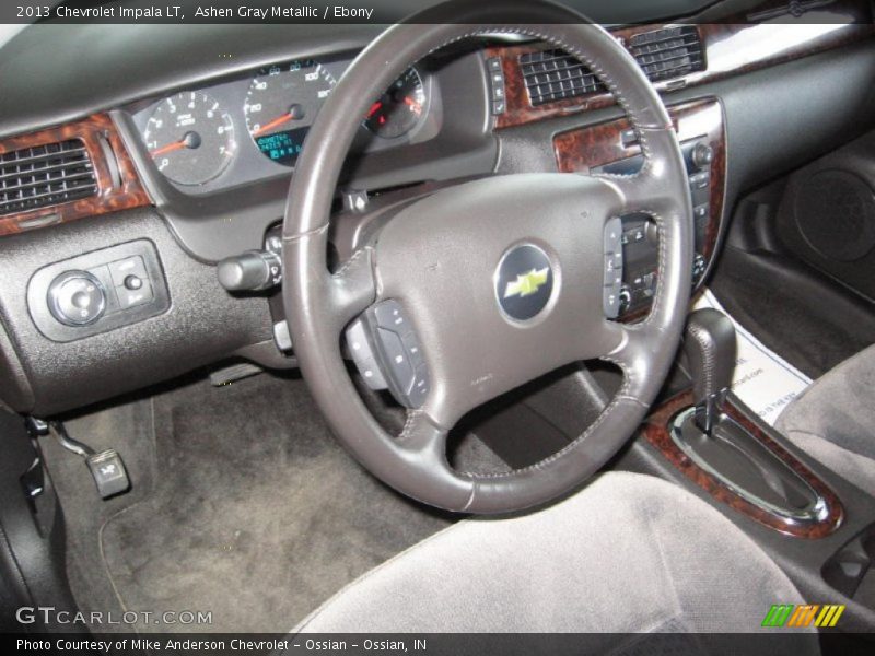 Ashen Gray Metallic / Ebony 2013 Chevrolet Impala LT