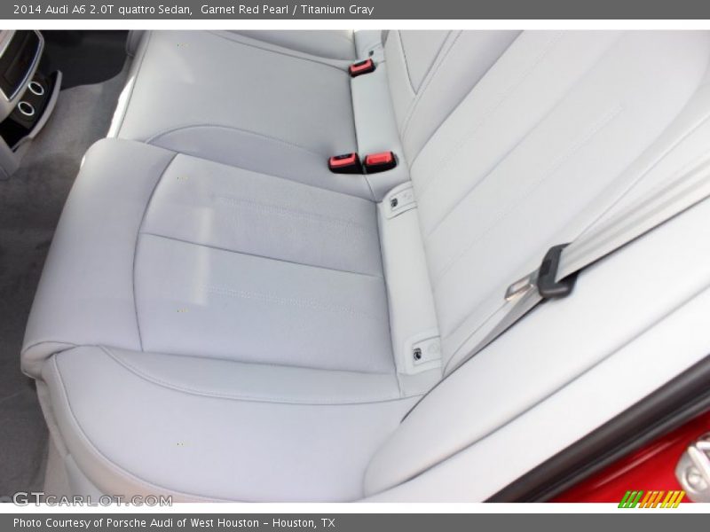 Garnet Red Pearl / Titanium Gray 2014 Audi A6 2.0T quattro Sedan