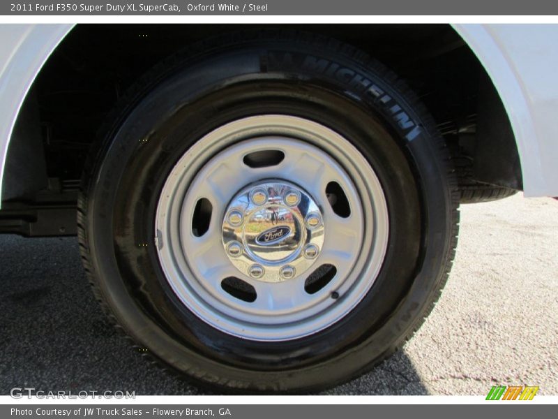 Oxford White / Steel 2011 Ford F350 Super Duty XL SuperCab
