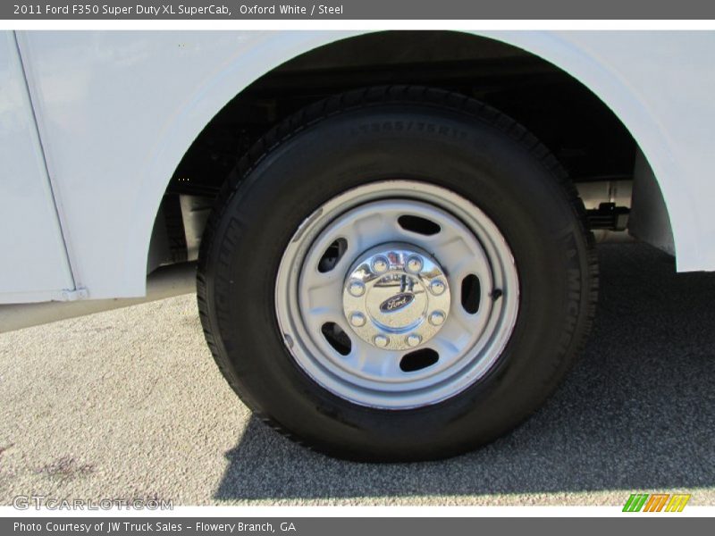 Oxford White / Steel 2011 Ford F350 Super Duty XL SuperCab