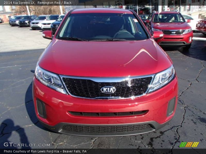  2014 Sorento LX Remington Red