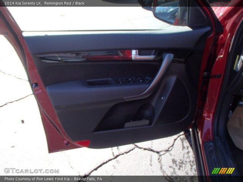Remington Red / Black 2014 Kia Sorento LX