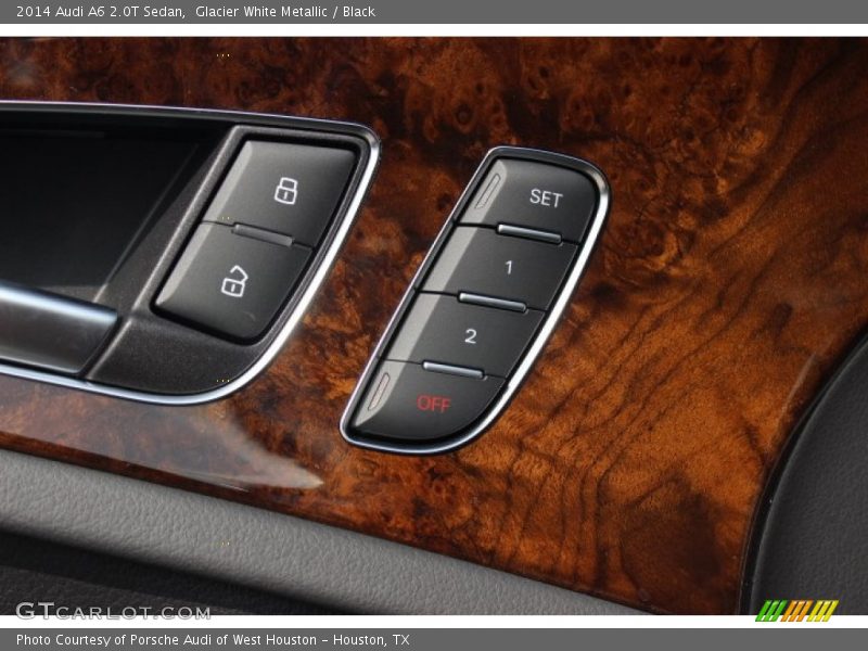 Glacier White Metallic / Black 2014 Audi A6 2.0T Sedan
