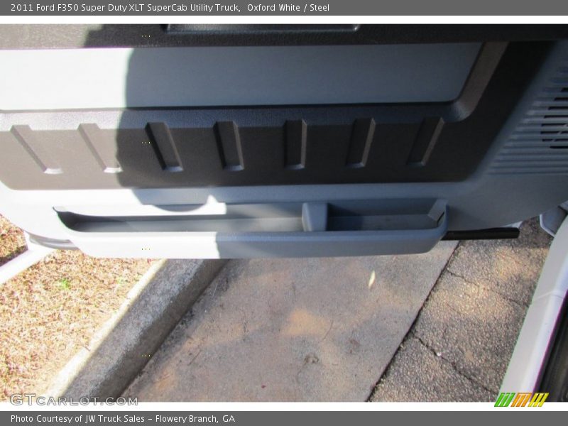 Oxford White / Steel 2011 Ford F350 Super Duty XLT SuperCab Utility Truck