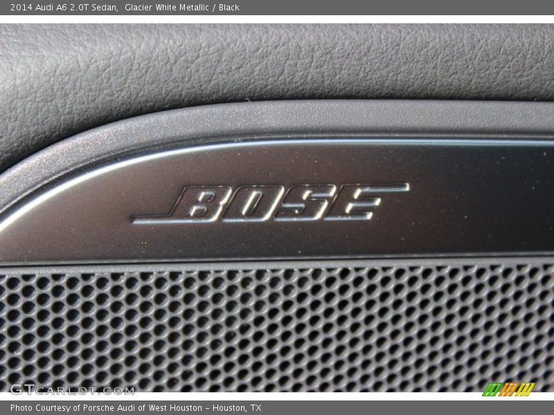 Glacier White Metallic / Black 2014 Audi A6 2.0T Sedan