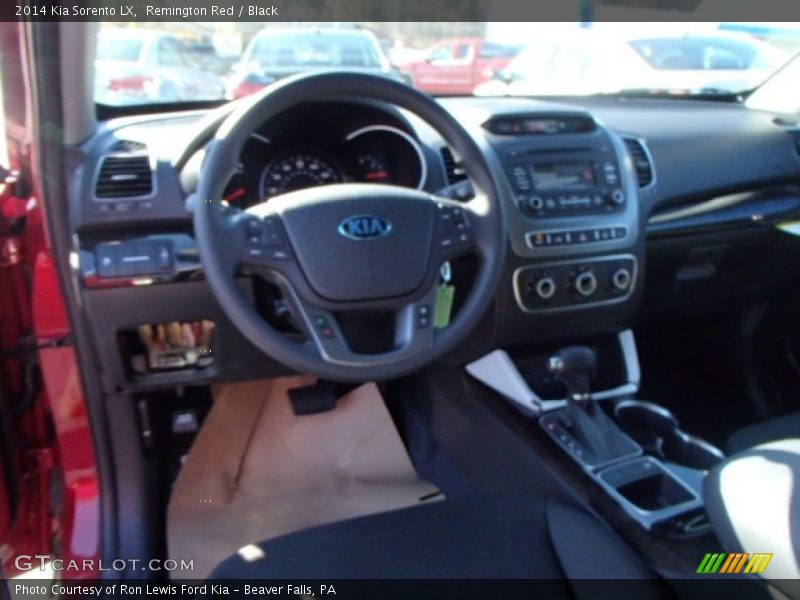 Remington Red / Black 2014 Kia Sorento LX