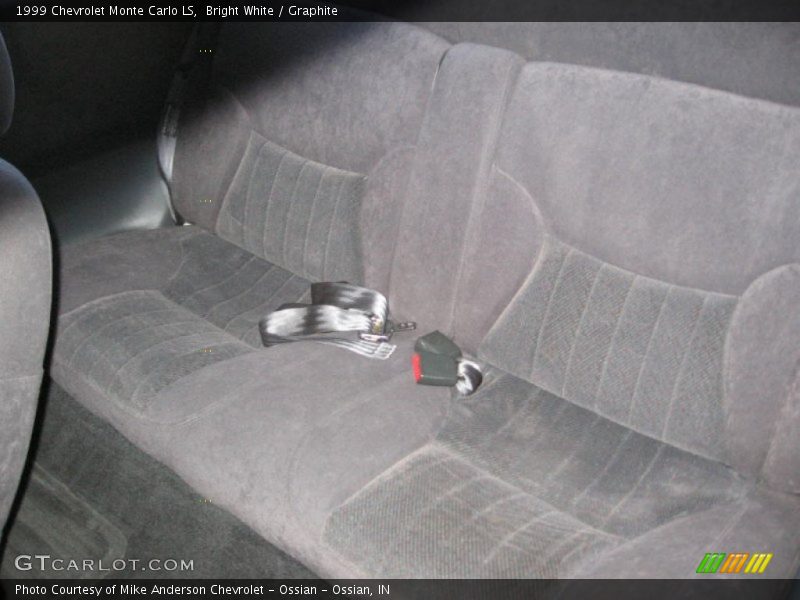 Bright White / Graphite 1999 Chevrolet Monte Carlo LS