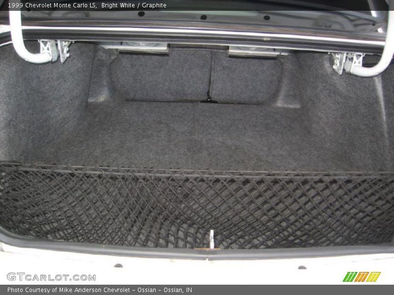 Bright White / Graphite 1999 Chevrolet Monte Carlo LS