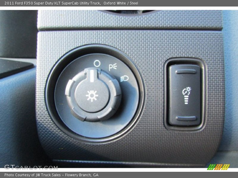 Oxford White / Steel 2011 Ford F350 Super Duty XLT SuperCab Utility Truck