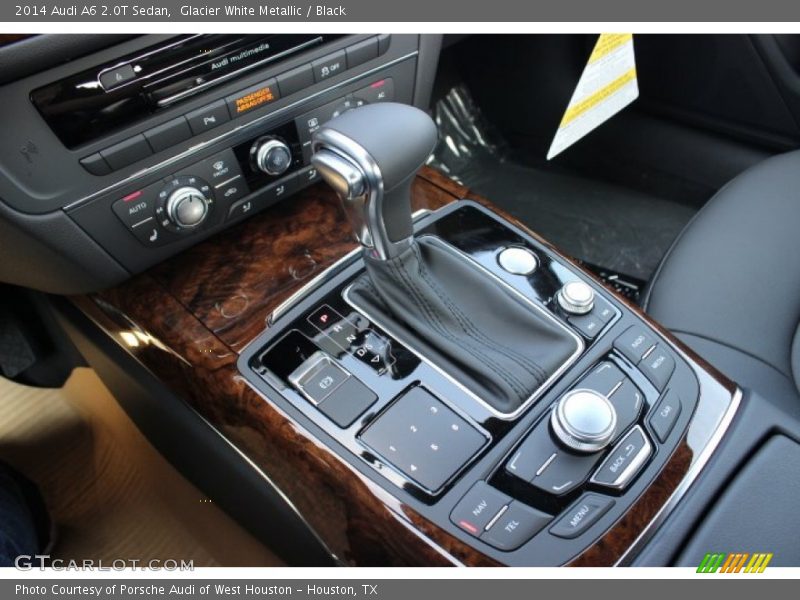 Glacier White Metallic / Black 2014 Audi A6 2.0T Sedan