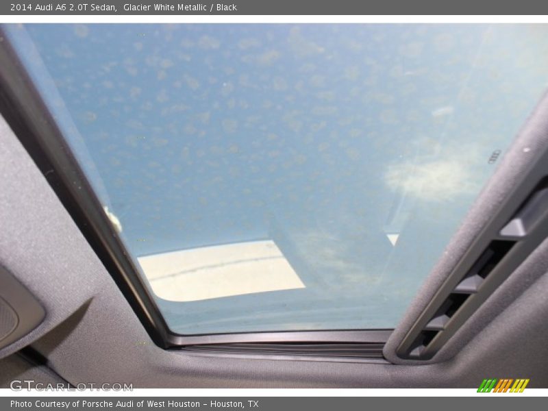 Glacier White Metallic / Black 2014 Audi A6 2.0T Sedan