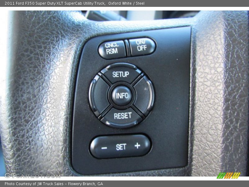 Oxford White / Steel 2011 Ford F350 Super Duty XLT SuperCab Utility Truck