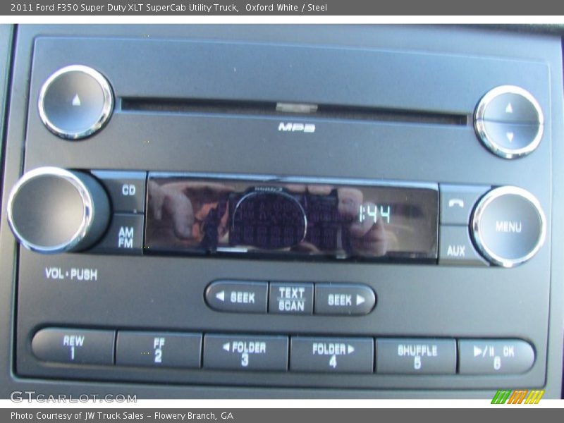 Oxford White / Steel 2011 Ford F350 Super Duty XLT SuperCab Utility Truck