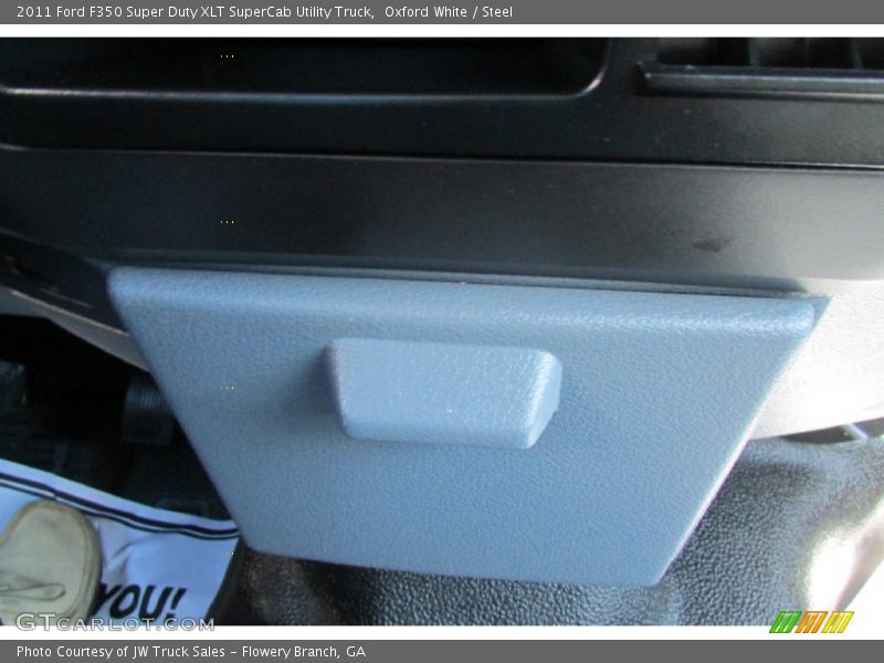 Oxford White / Steel 2011 Ford F350 Super Duty XLT SuperCab Utility Truck