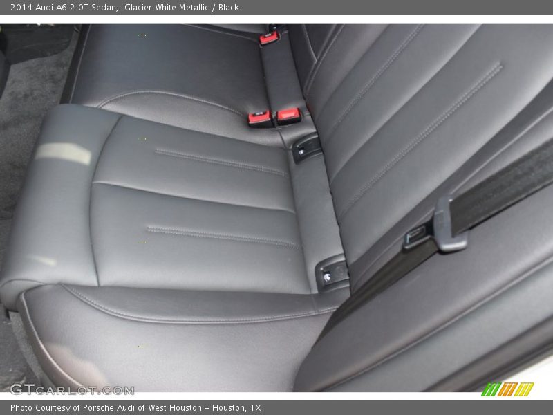 Glacier White Metallic / Black 2014 Audi A6 2.0T Sedan